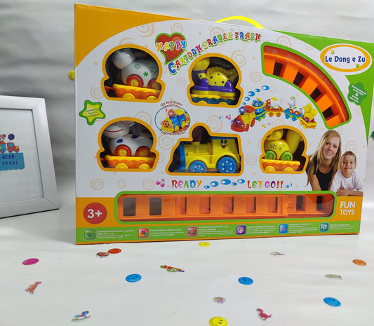 CARTOON TRAVEL TRAIN (5 PIECES)