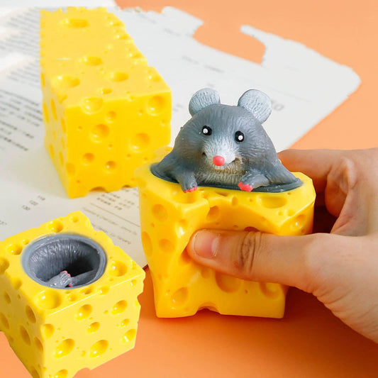 Squeeze Mouse Silicone Toy – Stress Relief & Sensory Fun